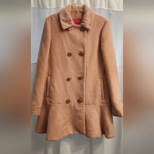 Betsy Johnson blush pink womans peacoat